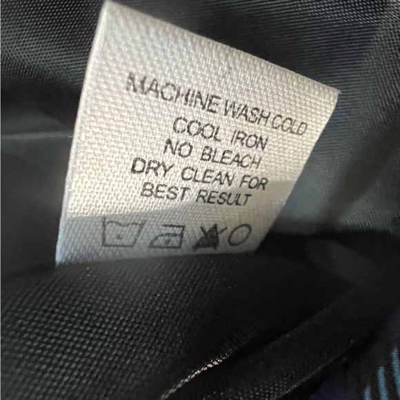 NWT Erin London Puffer Vest Medium Plaid Purple Black Zip Front Adjustable Waist - Picture 13 of 13